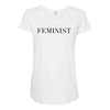 Feminist Maternity Scoop Neck T-shirt