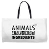 Animals Are Not Ingredients Weekender Totes