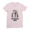 phantom tardis Ladies Fitted T-Shirt