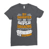 My Daughter Is Super Awesome Her Stepmom Ladies Fitted T-Shirt