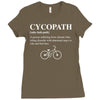 Cycopath Noun Ladies Fitted T-Shirt