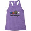 hello avengers Racerback Tank