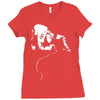 original banksy police searching drug Ladies Fitted T-Shirt