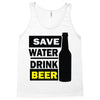save water drink beer (2) Tank Top