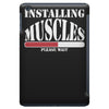 funny installing muscles, ideal gift, birthday present iPad Mini Case