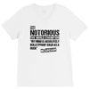 The Notorious V-Neck Tee