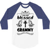 I Am One Blessed Grammy 3/4 Sleeve Shirt