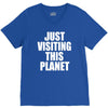 just visiting this planet V-Neck Tee