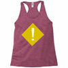 warning Racerback Tank