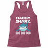 Daddy Shark Doo Doo Doo Racerback Tank