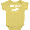 ugly moose funny animal present tee new Baby Onesie
