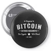 Bitcoin Satoshi Nakamoto In Crypto We Trust Pin-back button