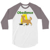 obedience 3/4 Sleeve Shirt