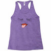 Eyelash And Lips Racerback Tank