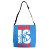 ball is life funny sports Adjustable Strap Totes