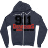 911 dispatcher heroes black logo Zipper Hoodie
