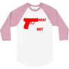 packing heat   i'm hot 3/4 Sleeve Shirt