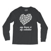 my boxer is my valentine Long Sleeve Shirts