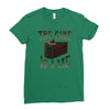 the cake is a lie Ladies Fitted T-Shirt