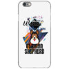 who loves german shepherd iPhone 6/6s Case