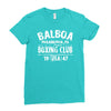 balboa boxing club Ladies Fitted T-Shirt