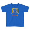 training to beat saiyan or at least warrior anime gym workout lifting Toddler T-shirt
