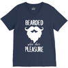 bearded for her pleasure V-Neck Tee