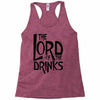 lord of the drinks Racerback Tank