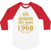 queens are born in 1968 3/4 Sleeve Shirt