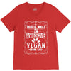 awesome vegan looks like V-Neck Tee