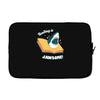 reading is jawsome Laptop sleeve