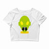 annihilus face Crop Top