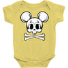 skull mickey 2 Baby Bodysuit