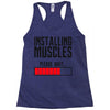 new installing muscle Racerback Tank