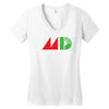 mega drive tribute japanese unisex Women's V-Neck T-Shirt