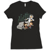 scientific paradox goes boink Ladies Fitted T-Shirt