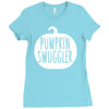 pumpkin smuggler funny Ladies Fitted T-Shirt