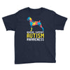 boxers support autism awareness Youth Tee