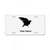 team damon salvatore (4) License Plate