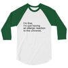 the oc allergic reaction 3/4 Sleeve Shirt