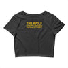 the wolf of wall str Crop Top