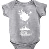 christmas icons with snow Baby Onesie