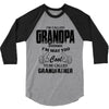 I'm Called Grandpa Because I'm Way Too Cool To Be Called Grandfather 3/4 Sleeve Shirt