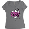 cool !!! Women's Triblend Scoop T-shirt
