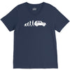 evolution of man, lada niva V-Neck Tee
