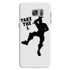 fortnite take the L black logo Samsung Galaxy S7 Case