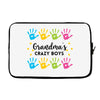 Grandma's Crazy Boys Without Names Laptop sleeve