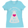 you abducted my heart Ladies Fitted T-Shirt