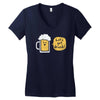drinking buddy Women's V-Neck T-Shirt