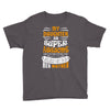 My Daughter Is Super Awesome Her Mother Youth Tee